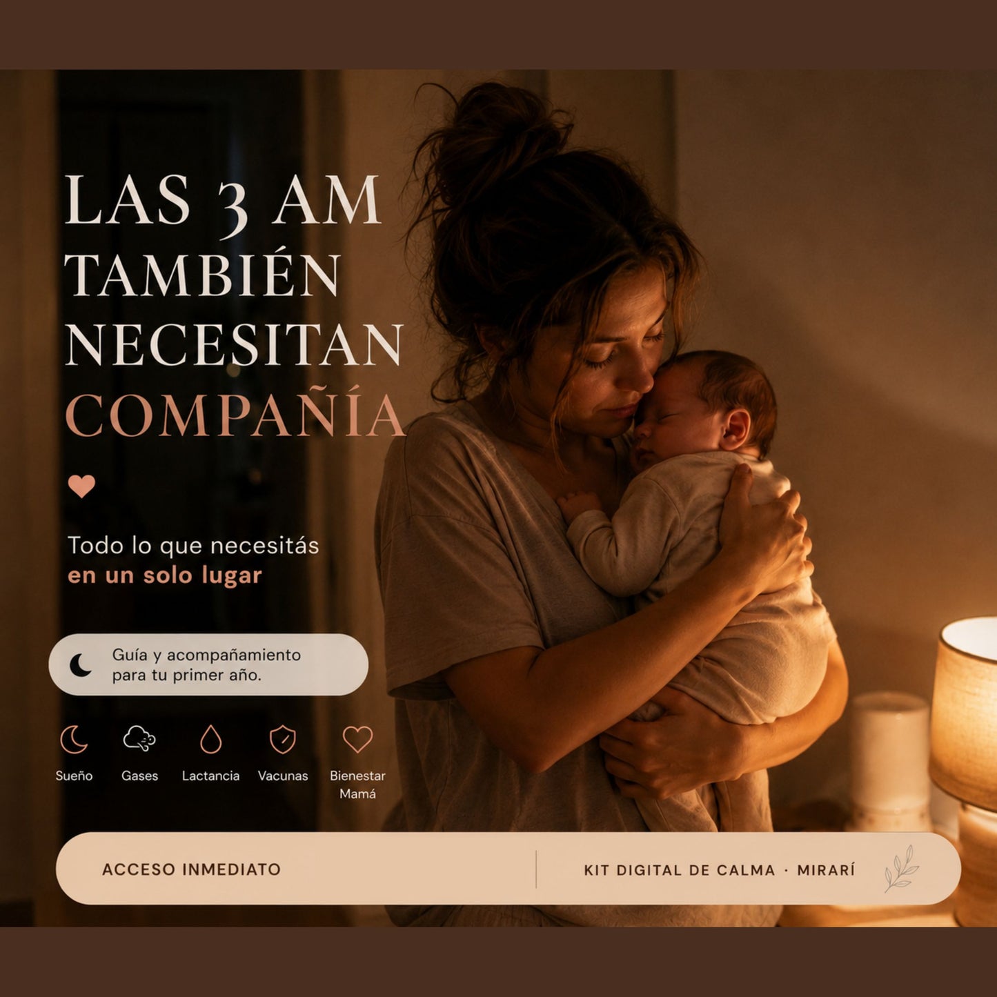 Kit de Calma Mirarí — Todo para el primer año de tu bebé