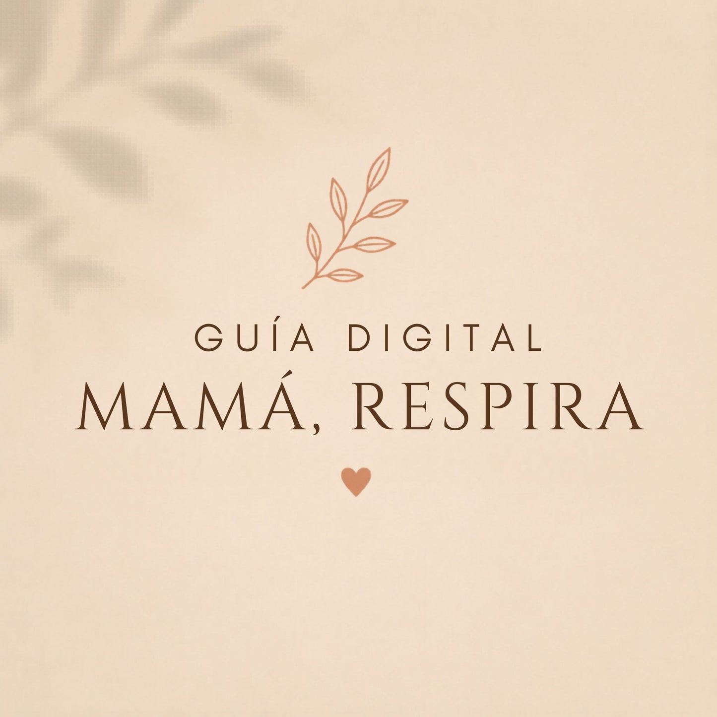 Mamá, Respirá — Guía emocional para una maternidad más liviana