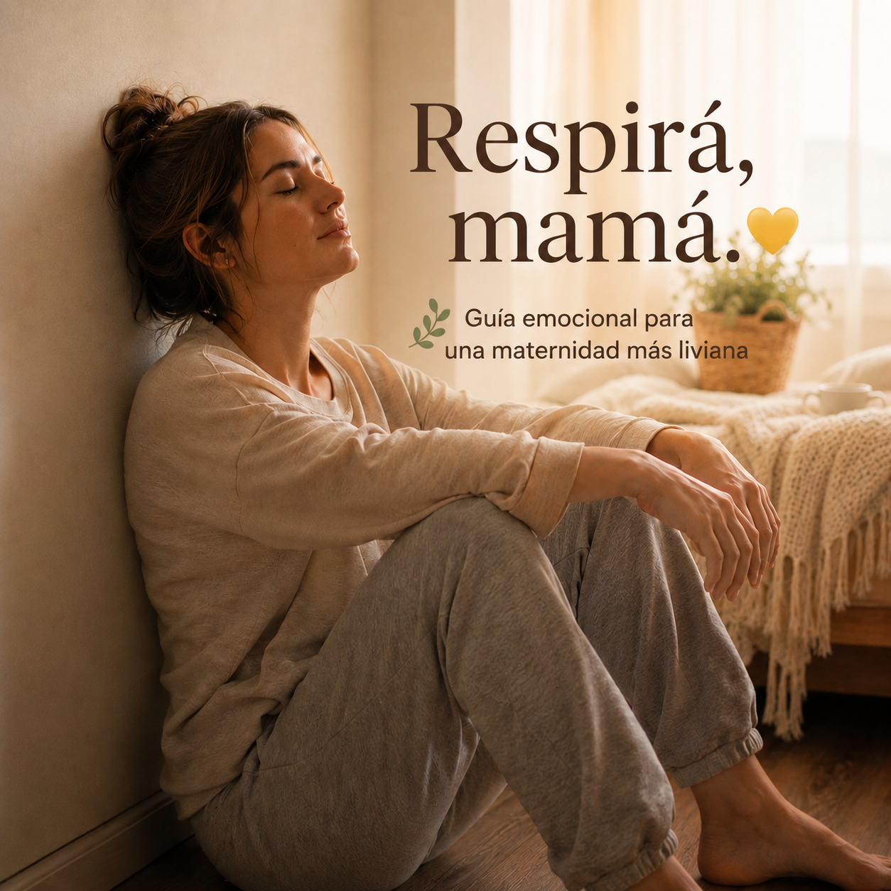 Mamá, Respirá — Guía emocional para una maternidad más liviana